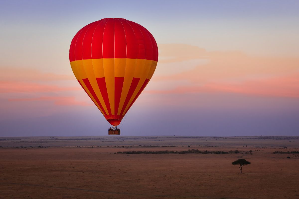 The Spectacular Hot Air Balloon Safaris